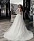 Блестящее свадебное платье с рукавами Энни